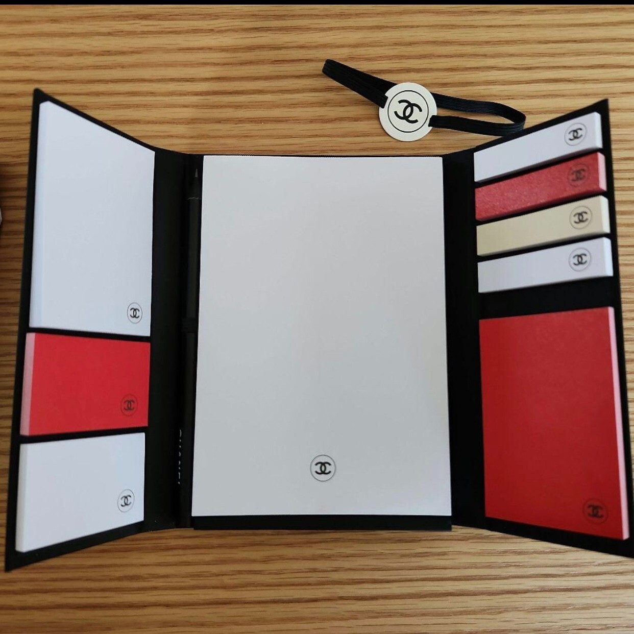CHANEL LA COLLECTION Sticky Notes & Pencil Set 2024 Limited Edition Novelty Gift