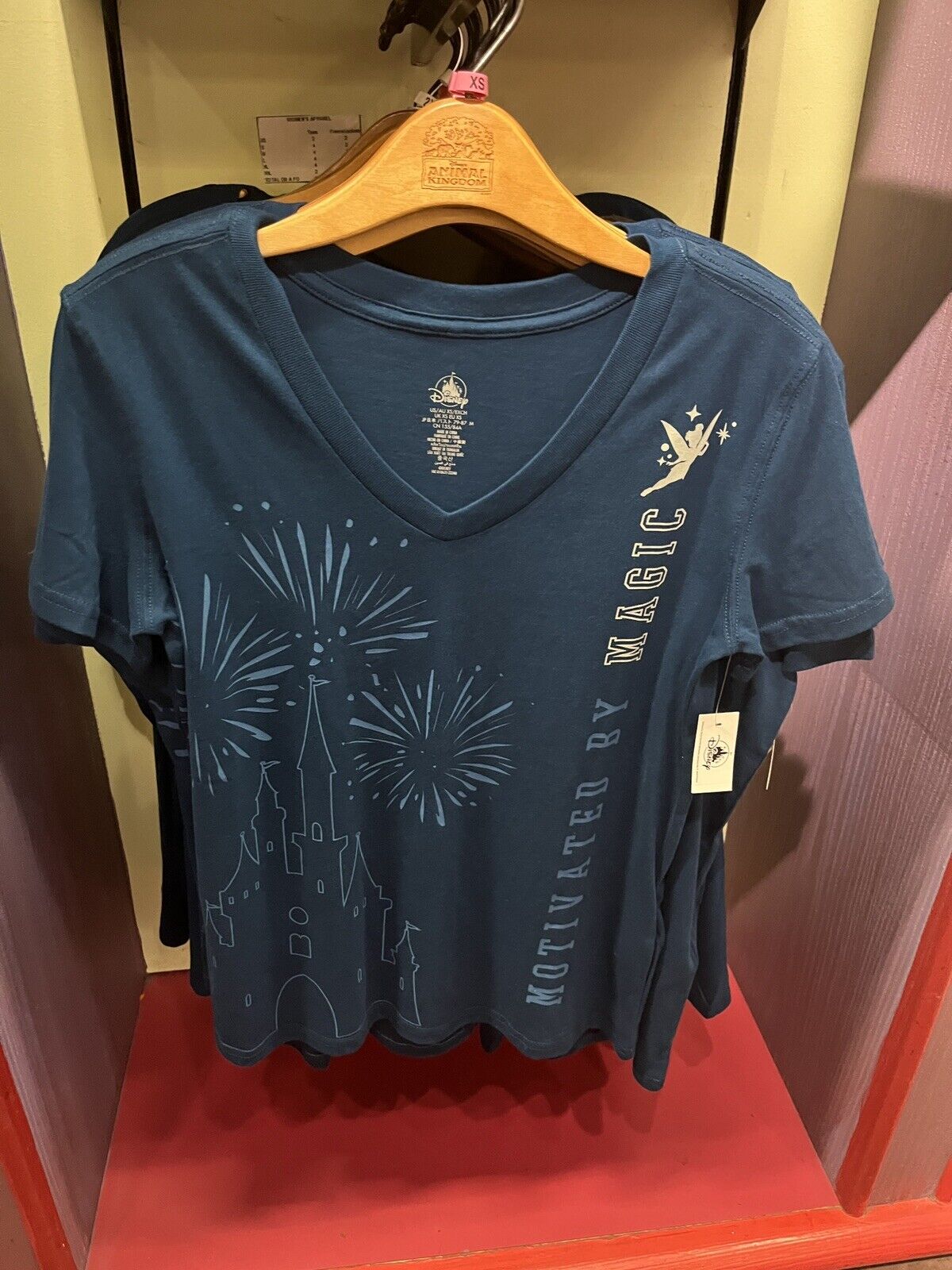 2024 Disney Parks Tinkerbell Shirt L XL 1X 3X NEW MOTIVATED BY MAGIC