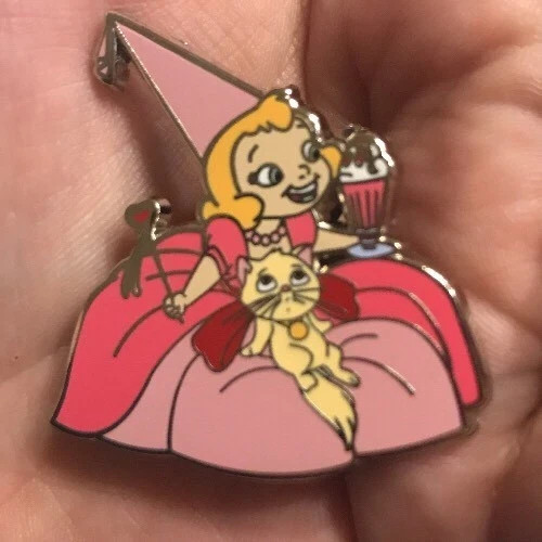 Fantasy Pin Le 100 Disney Young Charlotte And Cat With Ice Cream Ptd