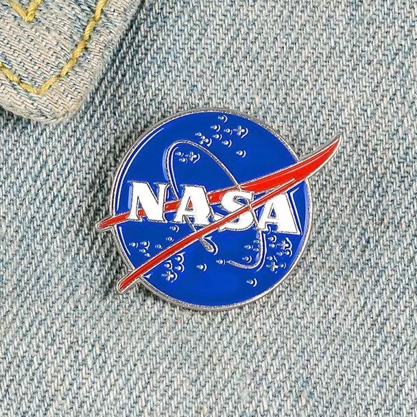 NASA Meatball Logo Enamel Pin Badge | Space Collectible Lapel Hat Pin NASA Meatball Logo Enamel Pin Badge | Space Collectible Lapel Hat Pin