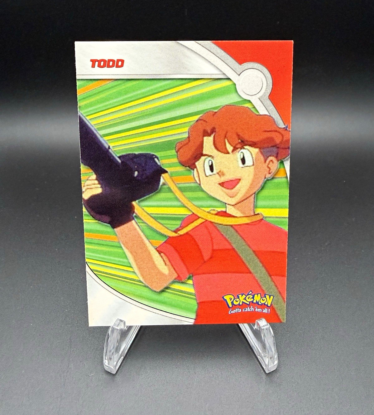 Topps Pokémon TV Animation Edition Todd the Photographer HV3 Heroes & Villains