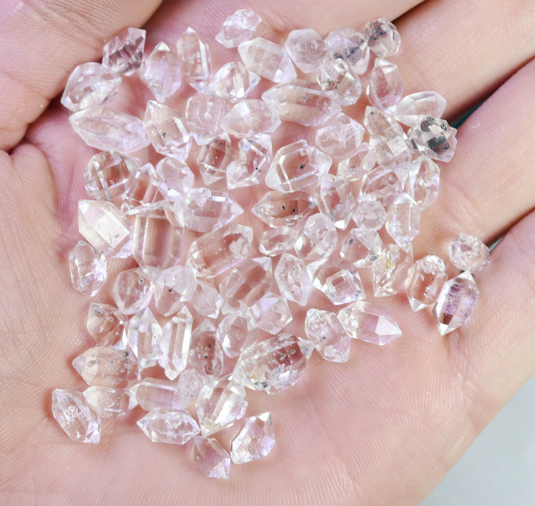 71pcs Natural Herkimer Diamond Crystal Quartz Crystal Point Mineral Specimen