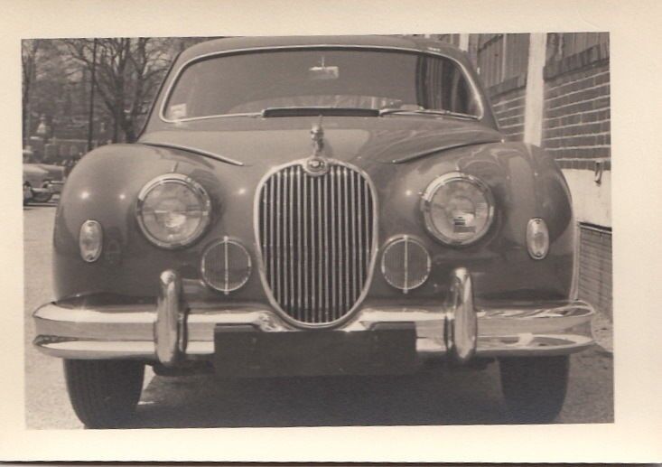 Photo Snapshot Jaguar Car #2 from c. 1940s