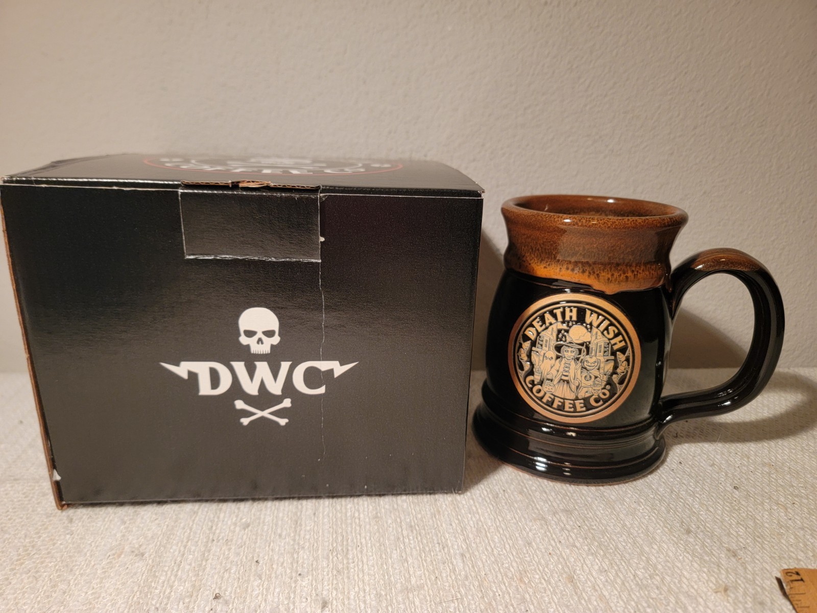 Death Wish Coffee Mug Limited Edition 2025 Trick Or Treat Tankard 2613/3000 NEW