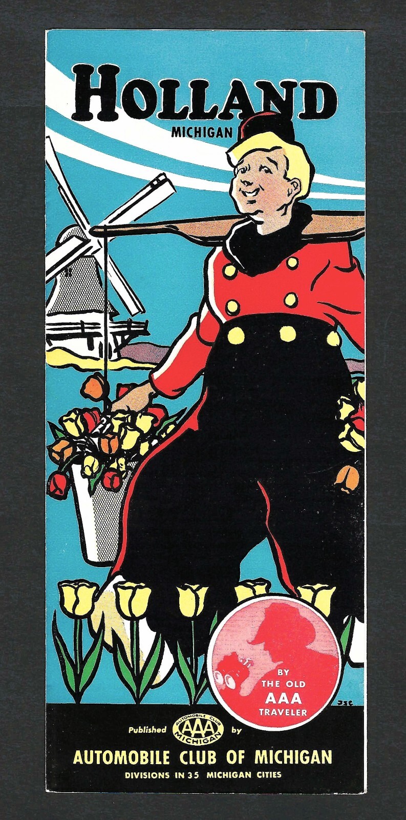 1940\'s Vintage Brochure for Holland - Michigan\'s \