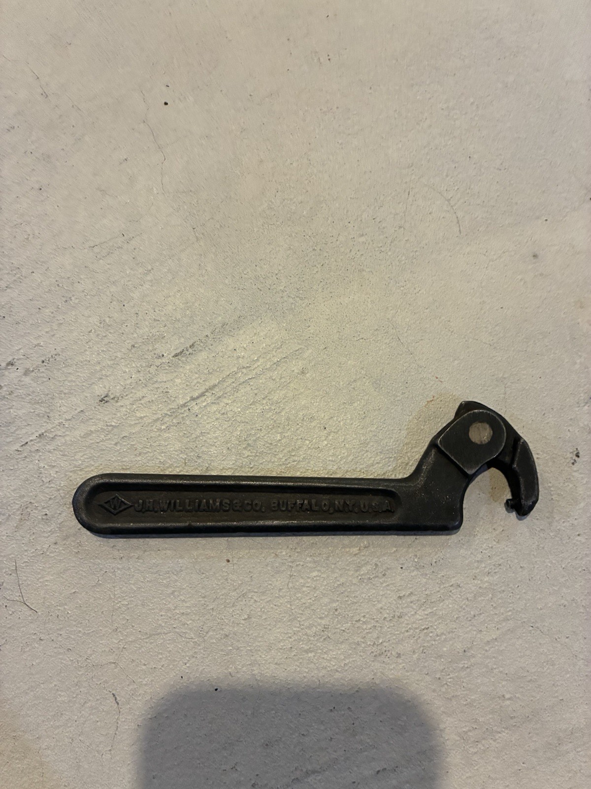 🇺🇸 Vintage J. H. Williams And Co. Buffalo Ny Adjustable Spanner Wrench 3/4”/2”