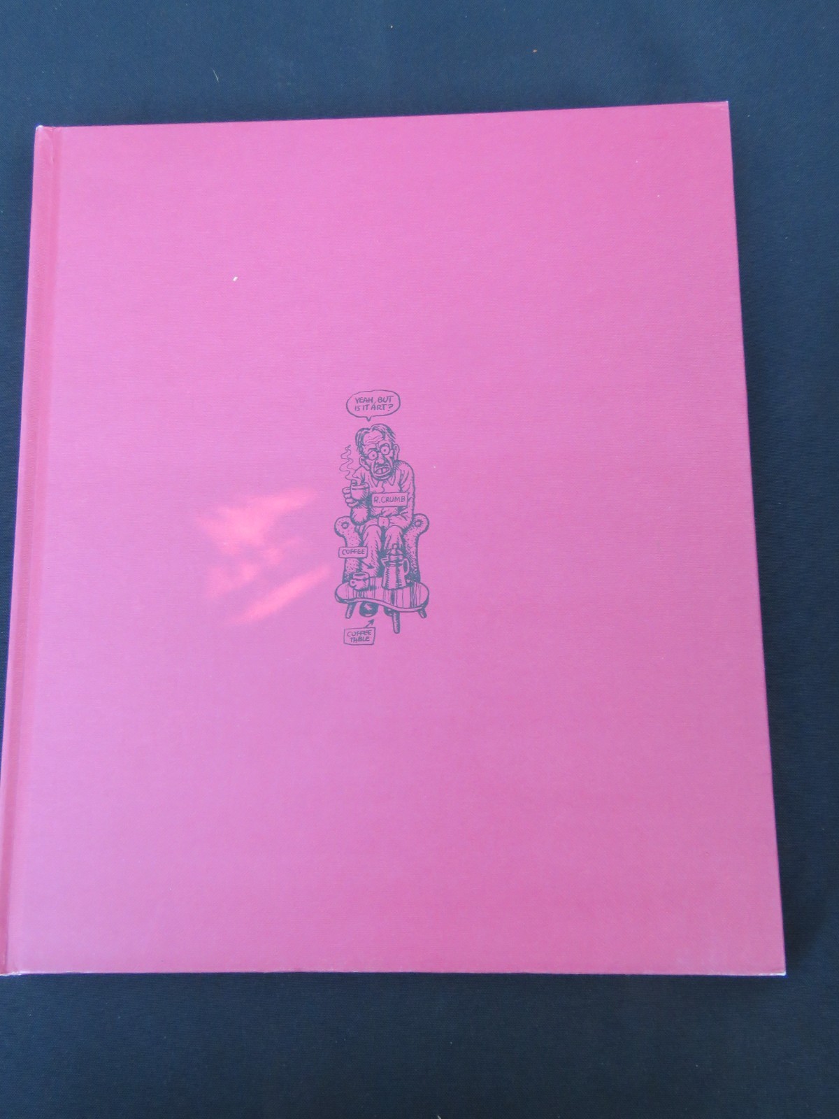 The R. Crumb Coffee Table Art Book Hardcover no DJ 1997 Kitchen Sink Fine-