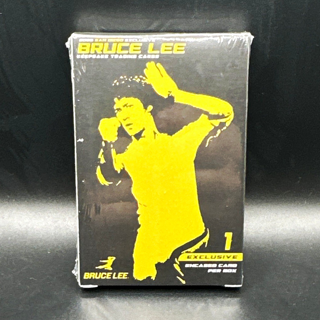 Bruce Lee San Diego Exclusive Sealed Collectible Single Encased Card 