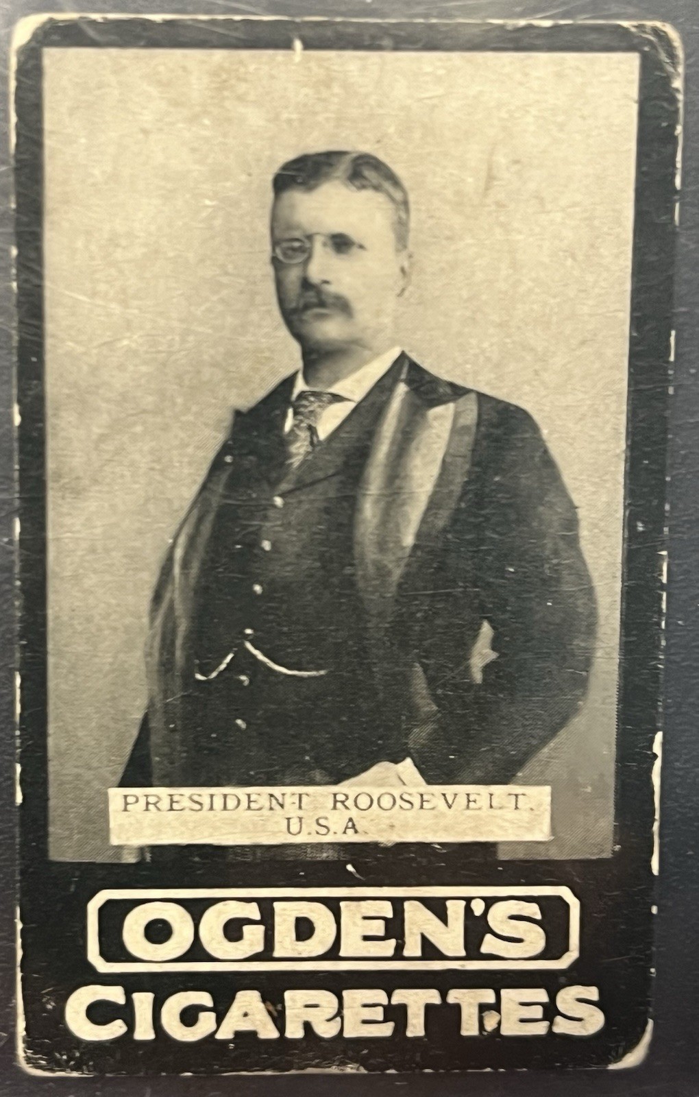 1902 Ogden\'s Cigarettes #179 Theodore Roosevelt **President Series B**