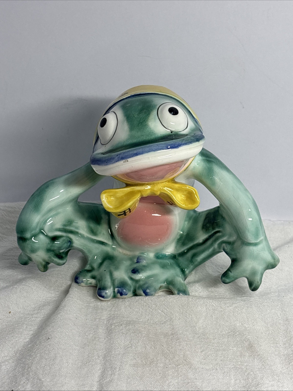Vintage Napco Frog Planter-50’s?-S697