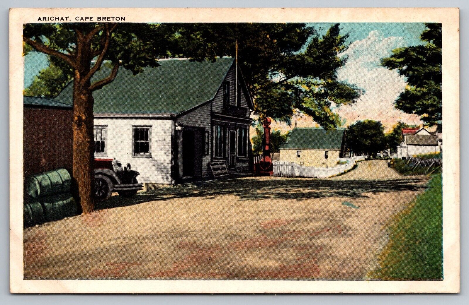 Arichat. Cape Breton, Nova Scotia Postcard