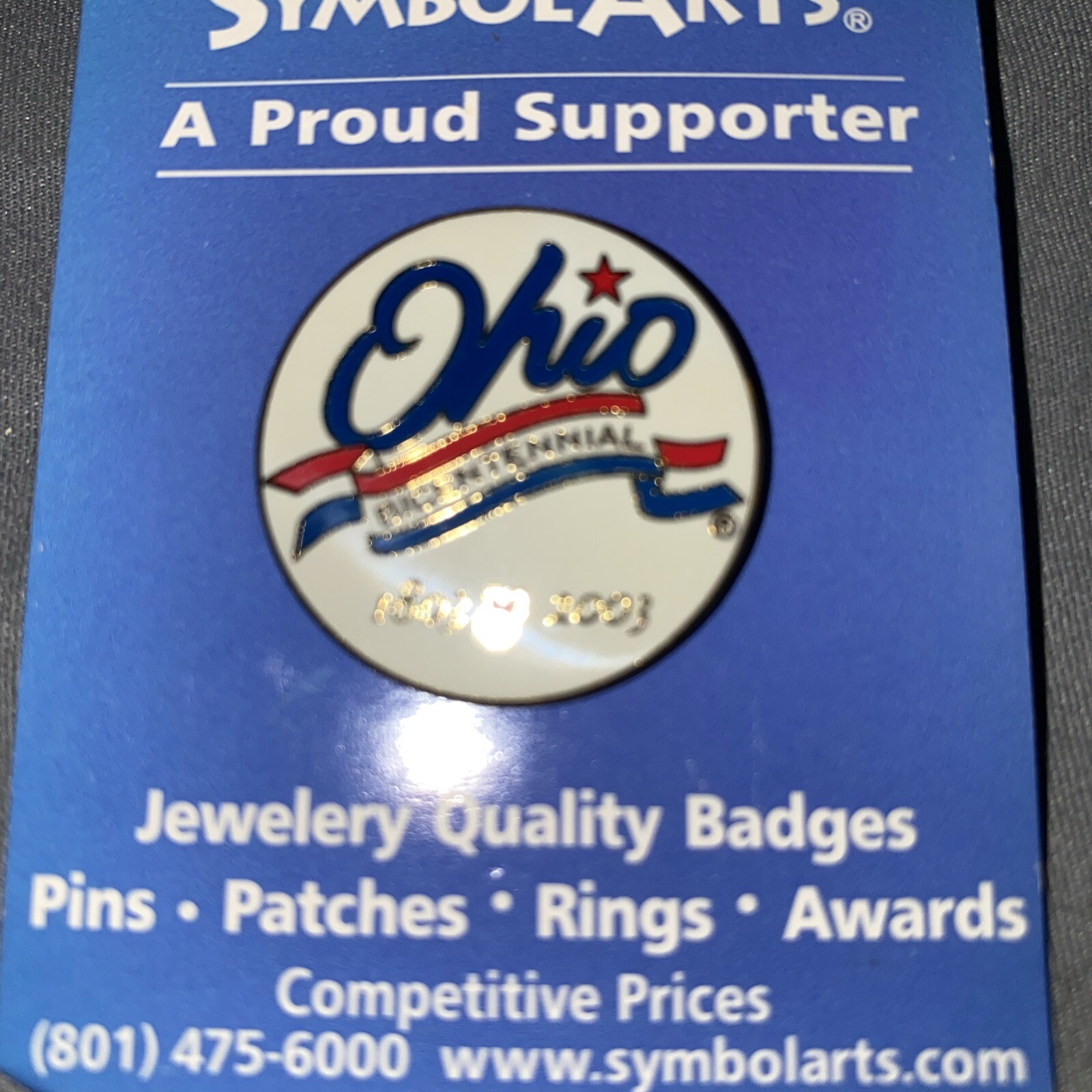 Ohio 1803-2003 Bicentennial Pin