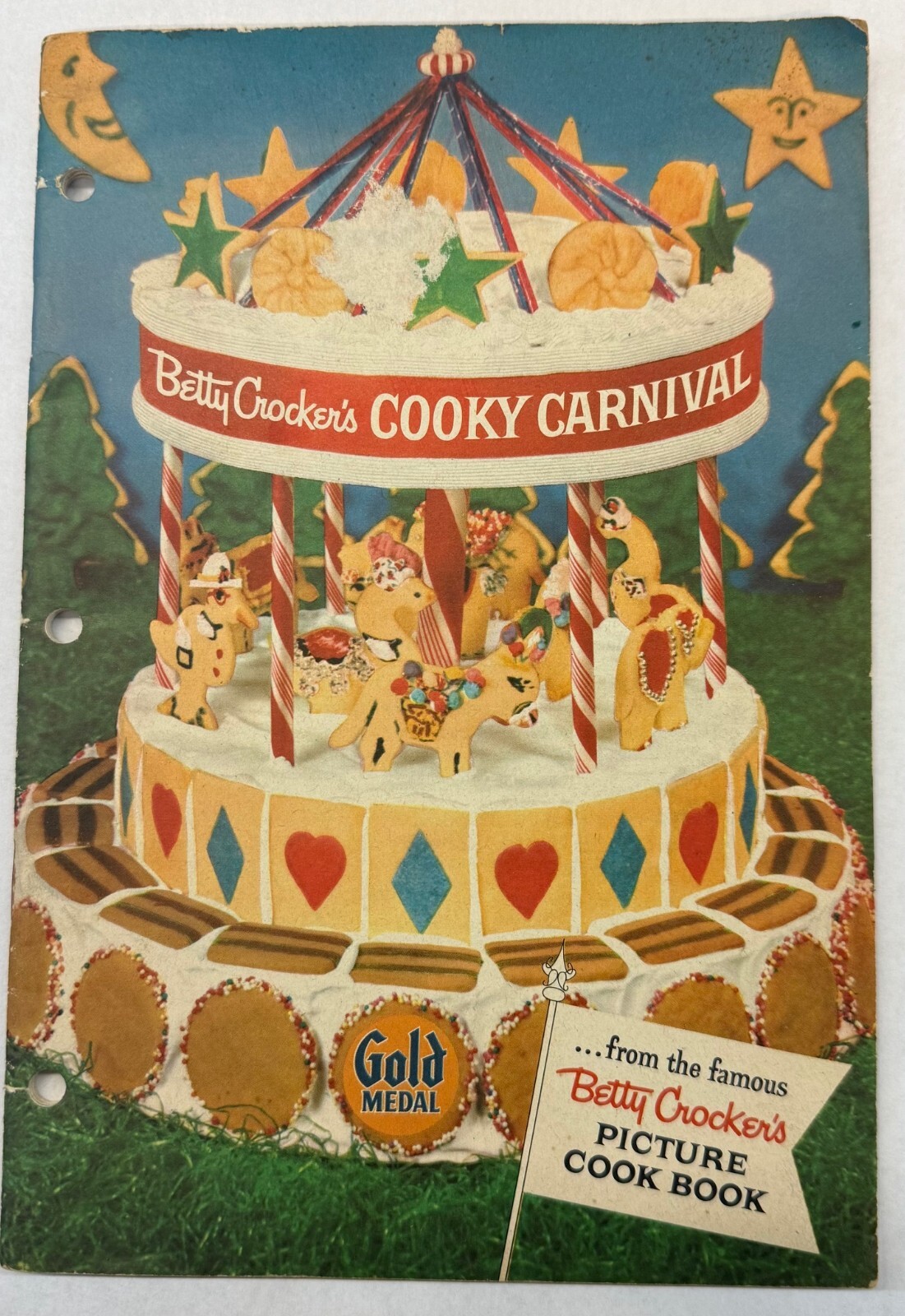 Vintage Book Betty Crocker’s Cooky Carnival 1957 Vintage Book Betty Crocker’s Cooky Carnival 1957