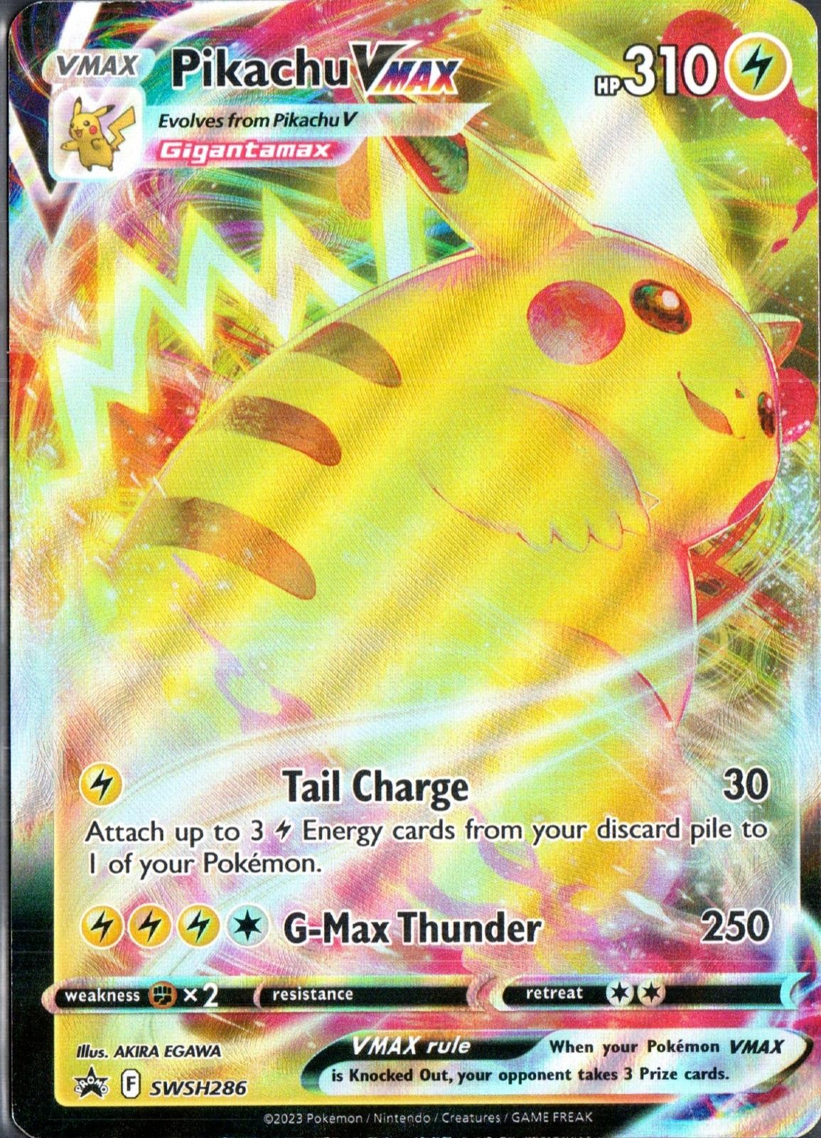 SWSH: Sword & Shield Promo Cards #SWSH286 Pikachu VMAX