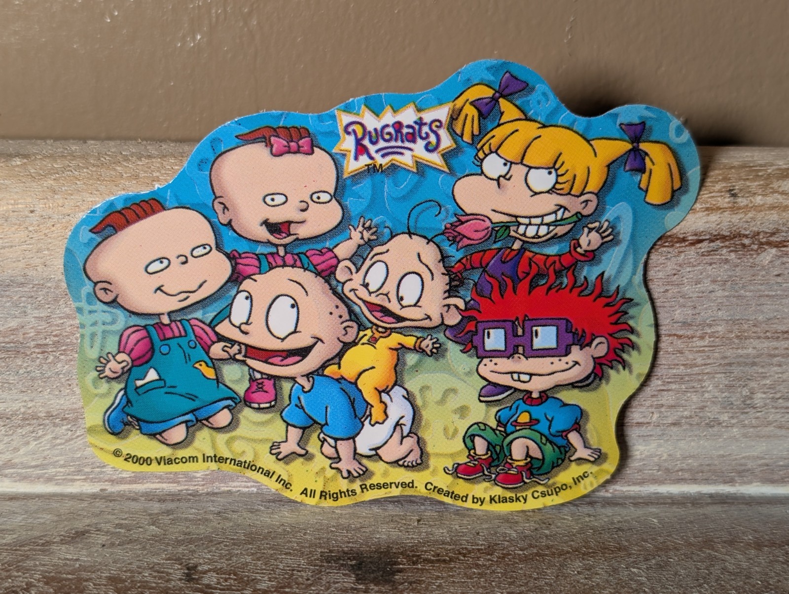 RARE 2000 Rugrats NICKELODEON VENDING MACHINE STICKER