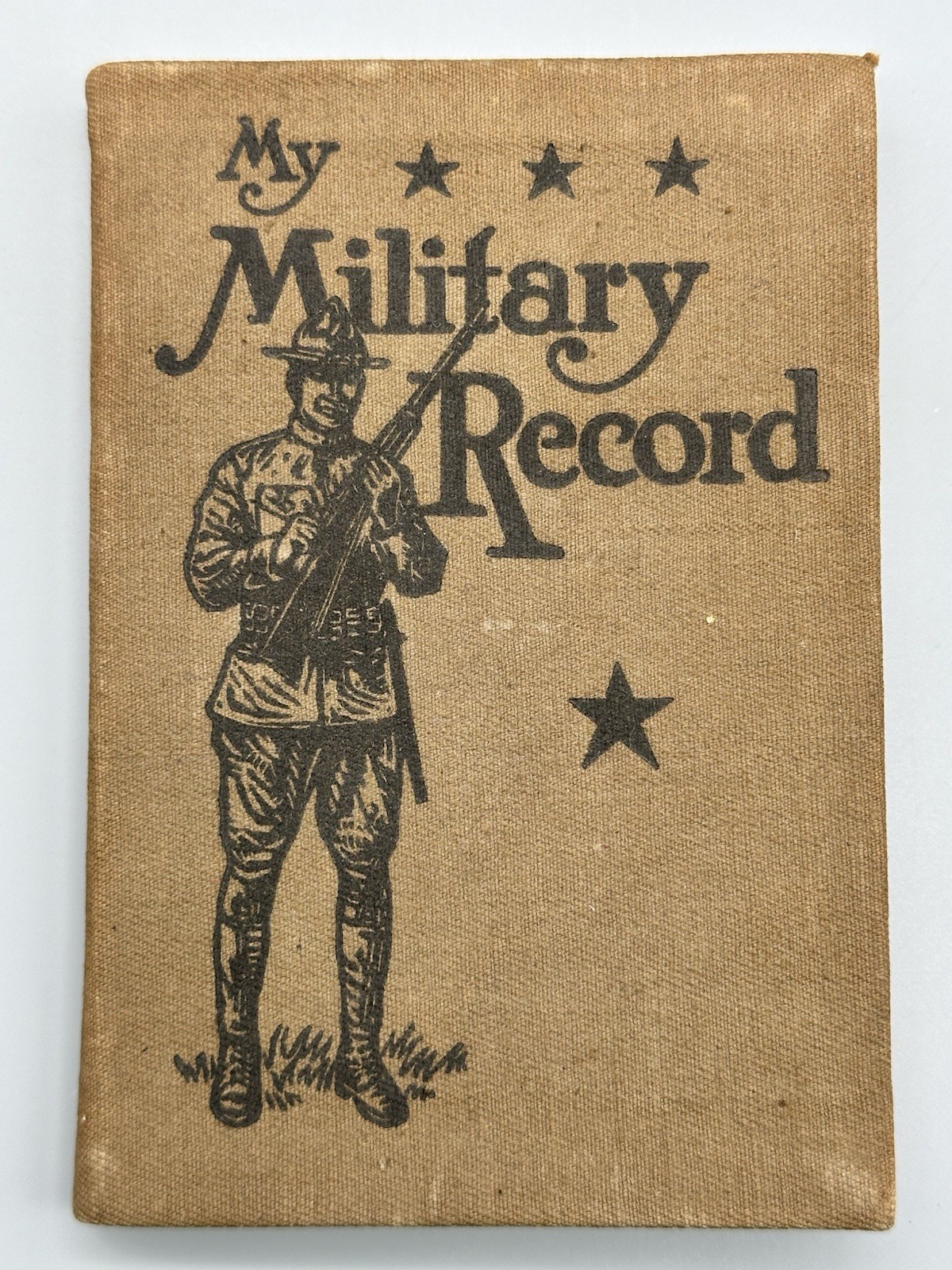 Antique My Military Record A Diary for the Soldier 1917 Unused WW1 WWI