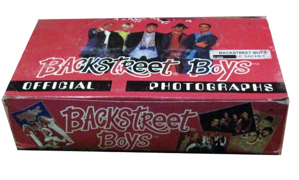 1997 Magic Box Backstreet Boys Official Photographs Box (25 Packs)