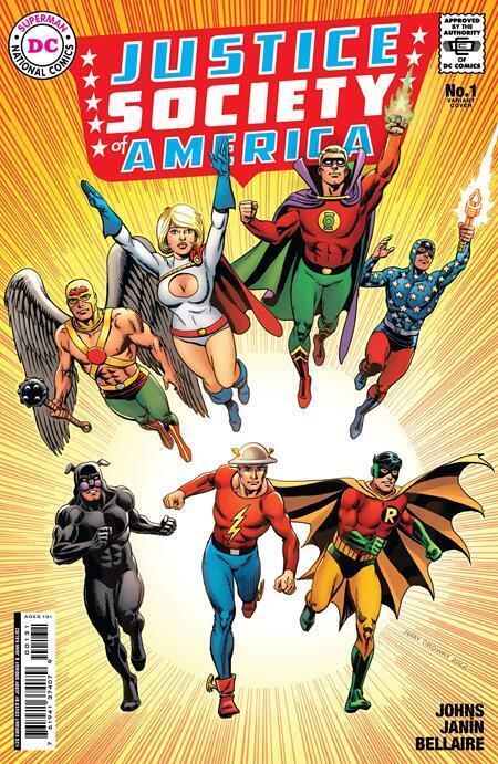 Justice Society of America #1 Cvr D Inc 1:25 Card Stock Var DC Comics Comic Book