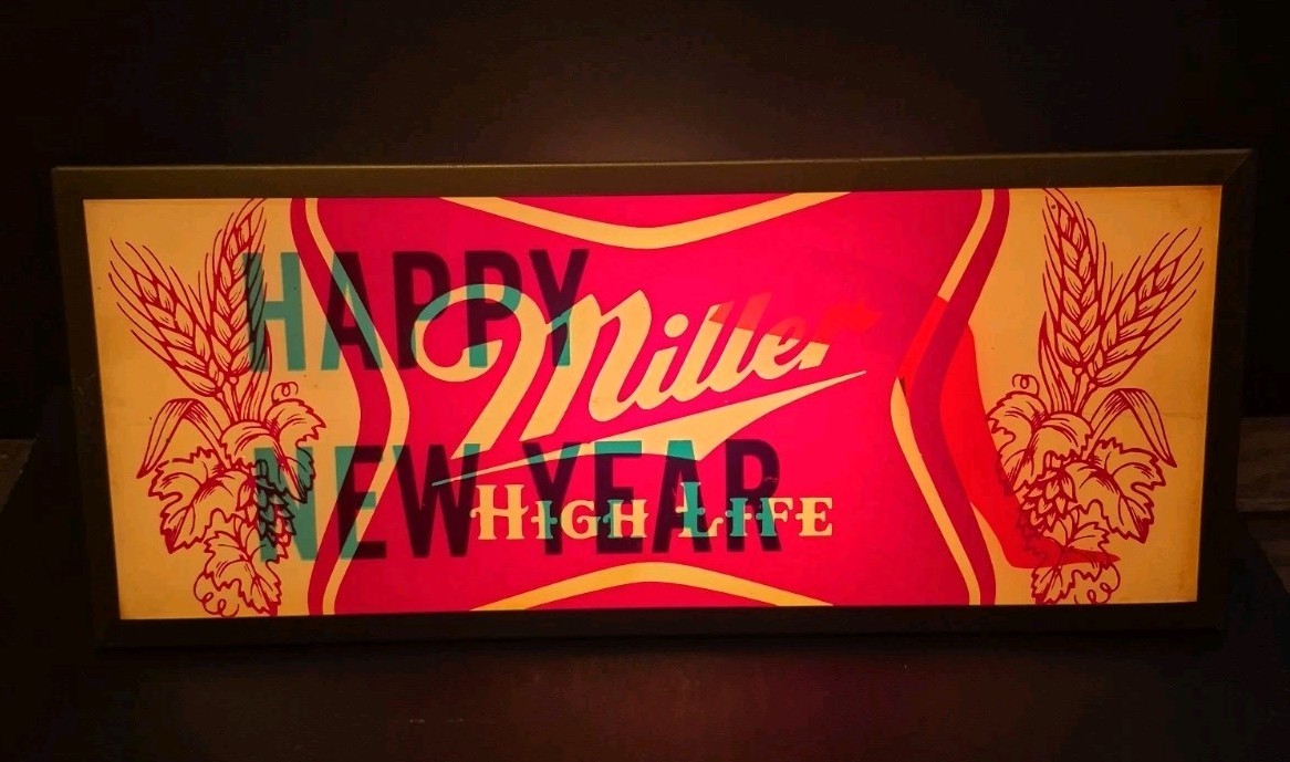 1950s Miller High Life Beer Light up Sign not too many of these out there if any