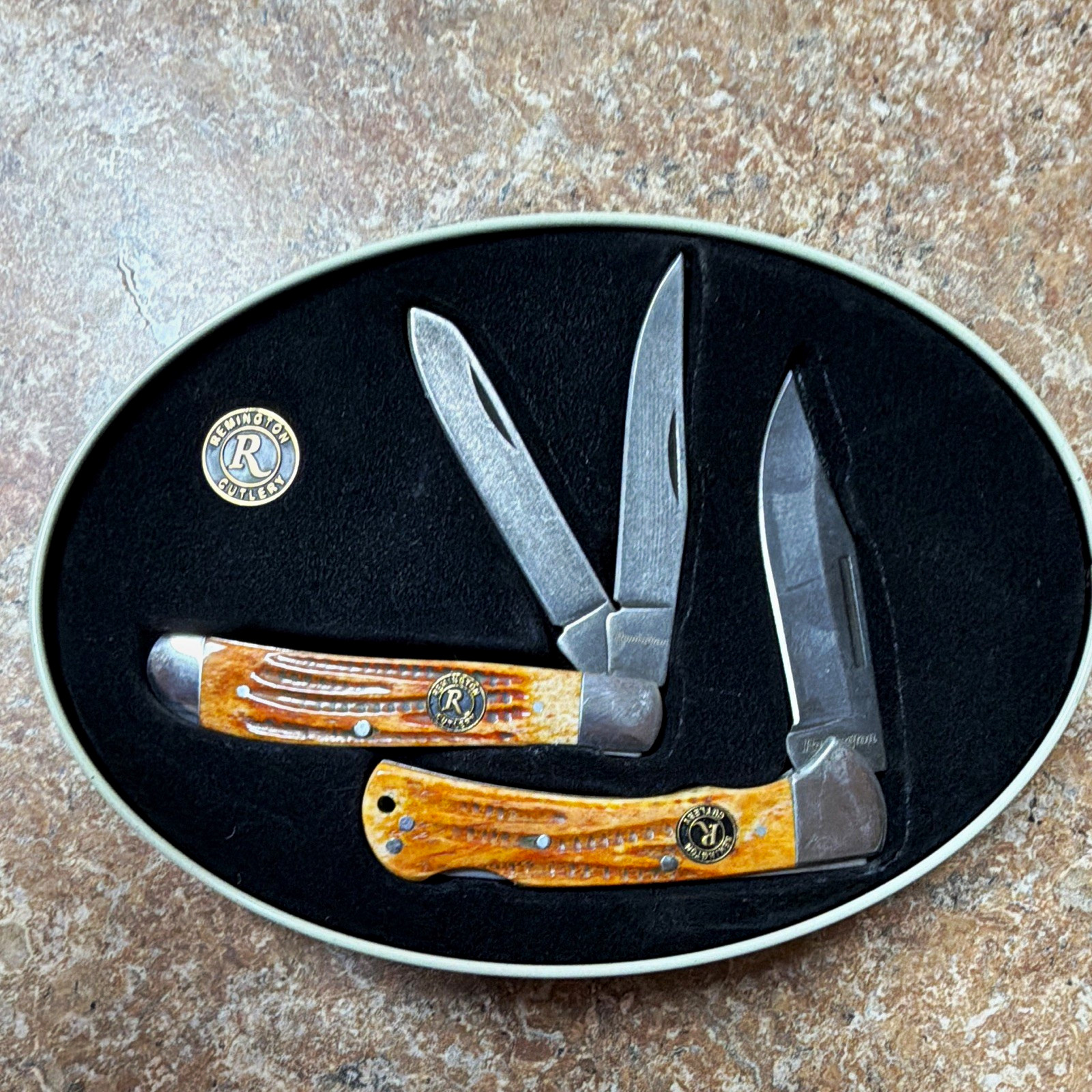 Remington American Classic Limited Edition 2-Blade Manual Slipjoint Bone Handle