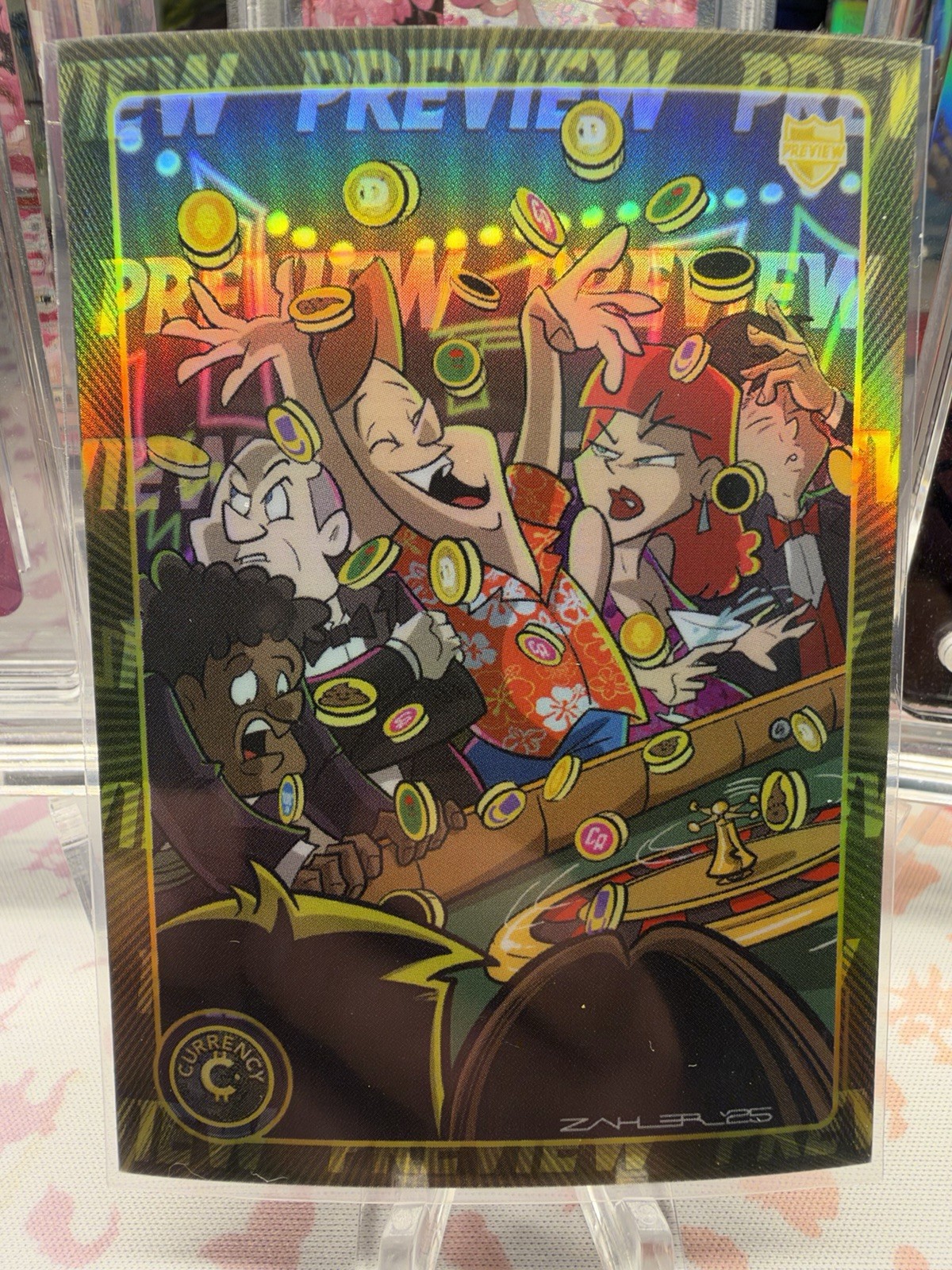 2025 Cardsmiths Space Galactic Edition Degens Preview #C5P-5 Currency Series 5