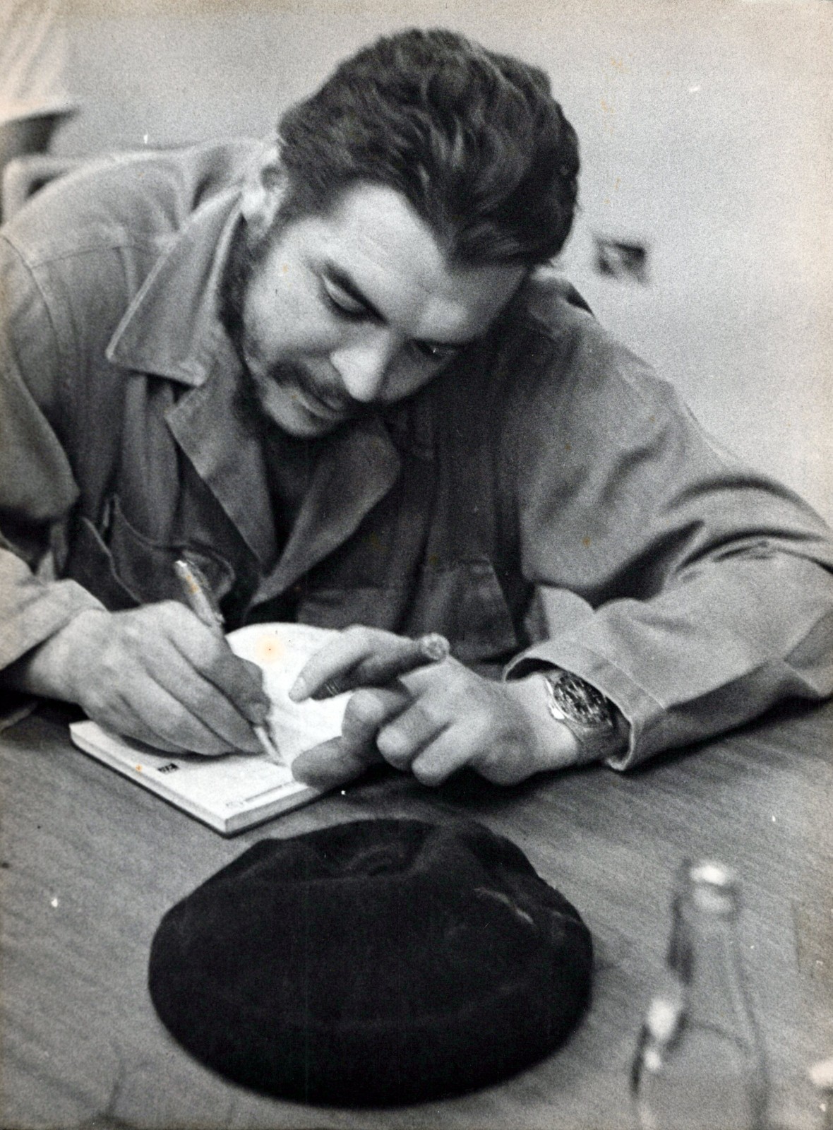RARE ERNESTO CHE GUEVARA 1960s STUNNING PORTRAIT LIBORIO NOVAL ORIG PHOTO 540