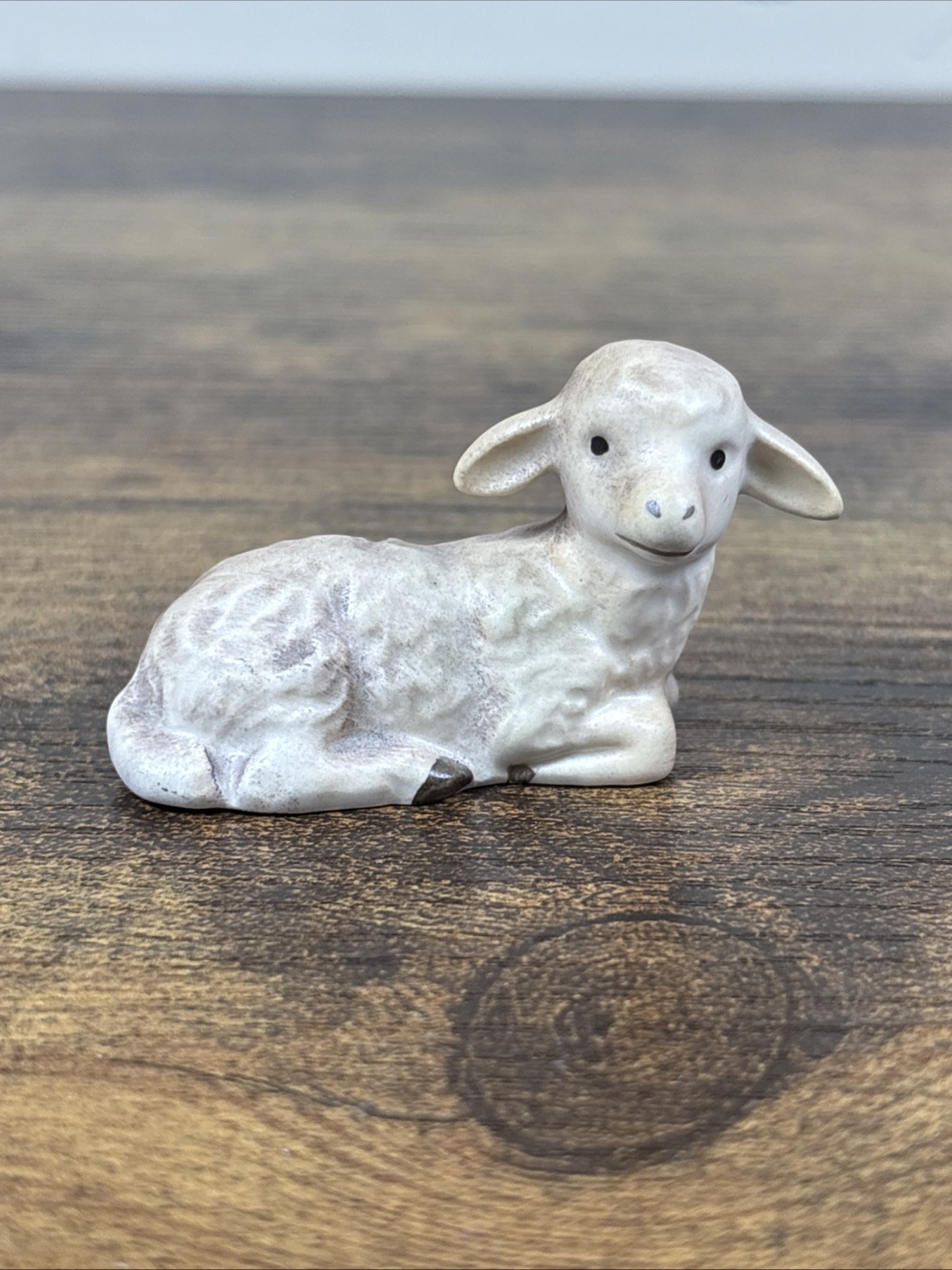 1987 Hummel Goebel 214/0 Nativity Figurine Lying Lamb Germany