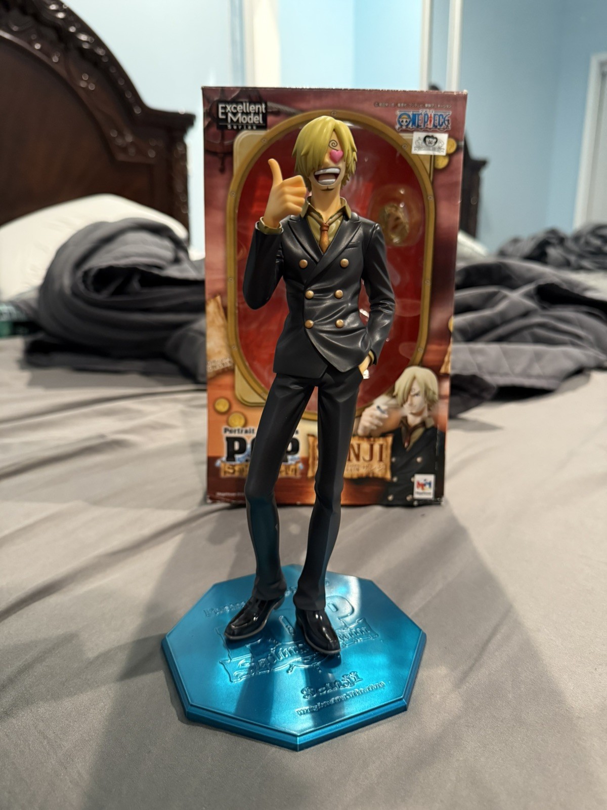 P.O.P Portrait Of Pirates One Piece Sailing Again Sanji Figure Megahouse