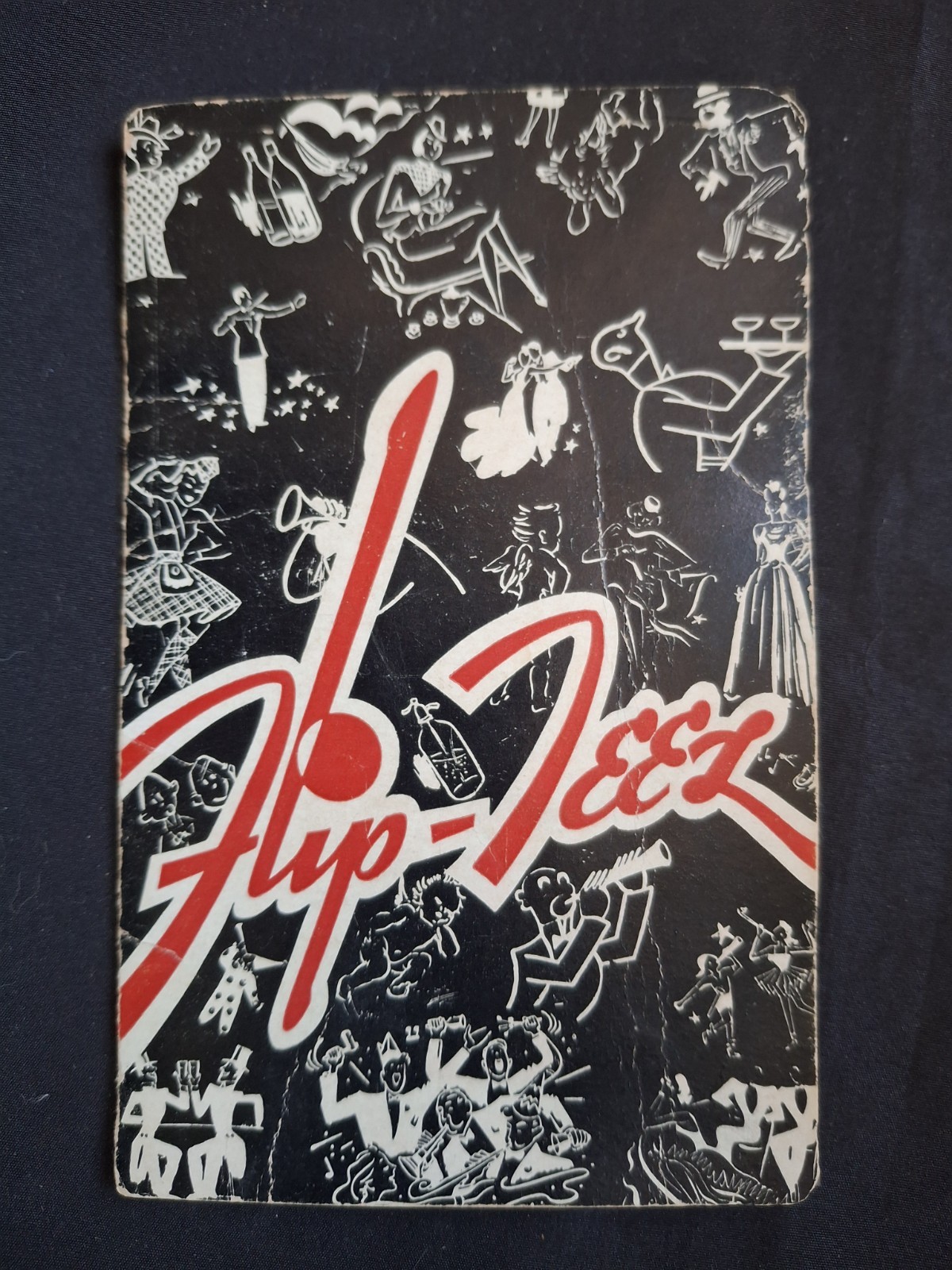 Very Cool Antique 1940 Morton Co. Flip-Teez Celluloids Strip Tease Greeting Card