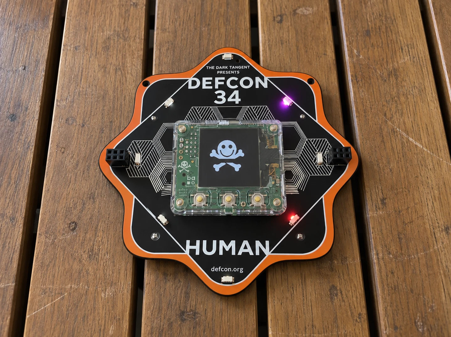 DEF CON 34 Human Badge - from DEFCON conference Vegas 2026