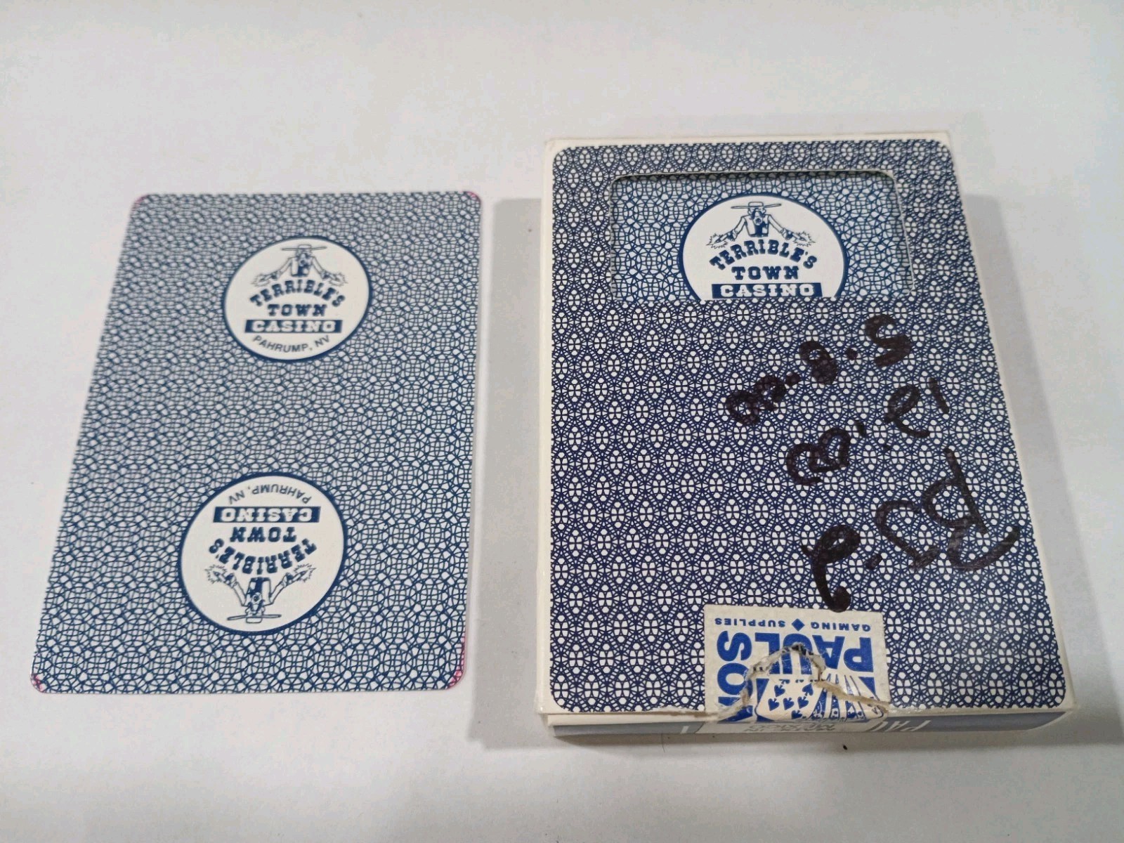 TERRIBLES TOWN CASINO PAHRUMP, NEVADA CARD DECK GREAT FOR VINTAGE COLLECTION