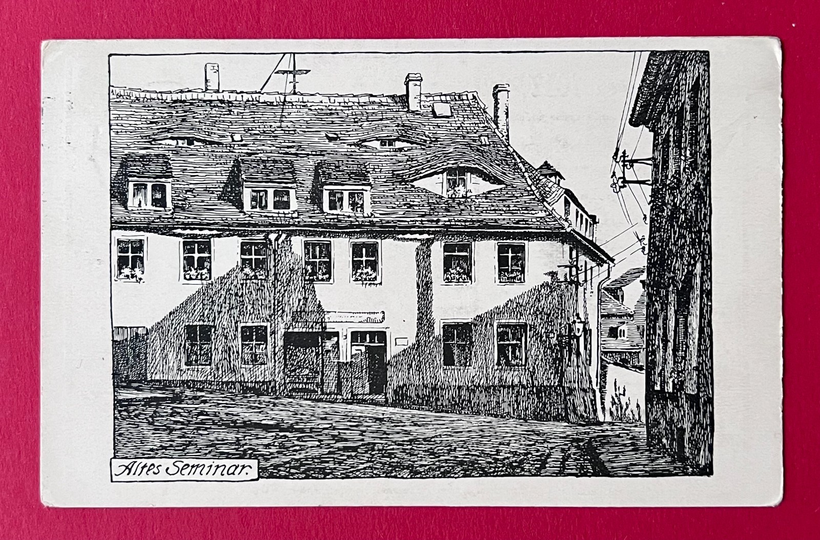 Artist Postcard Bauzen 1926 Old Seminar (166758