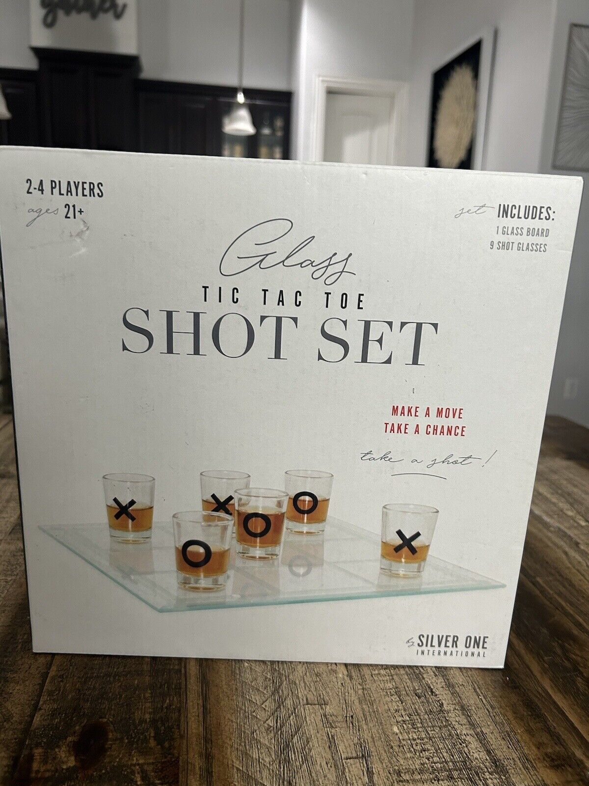 Drinking Game - Tic-Tac-Toe Shot Set (all Glass)
