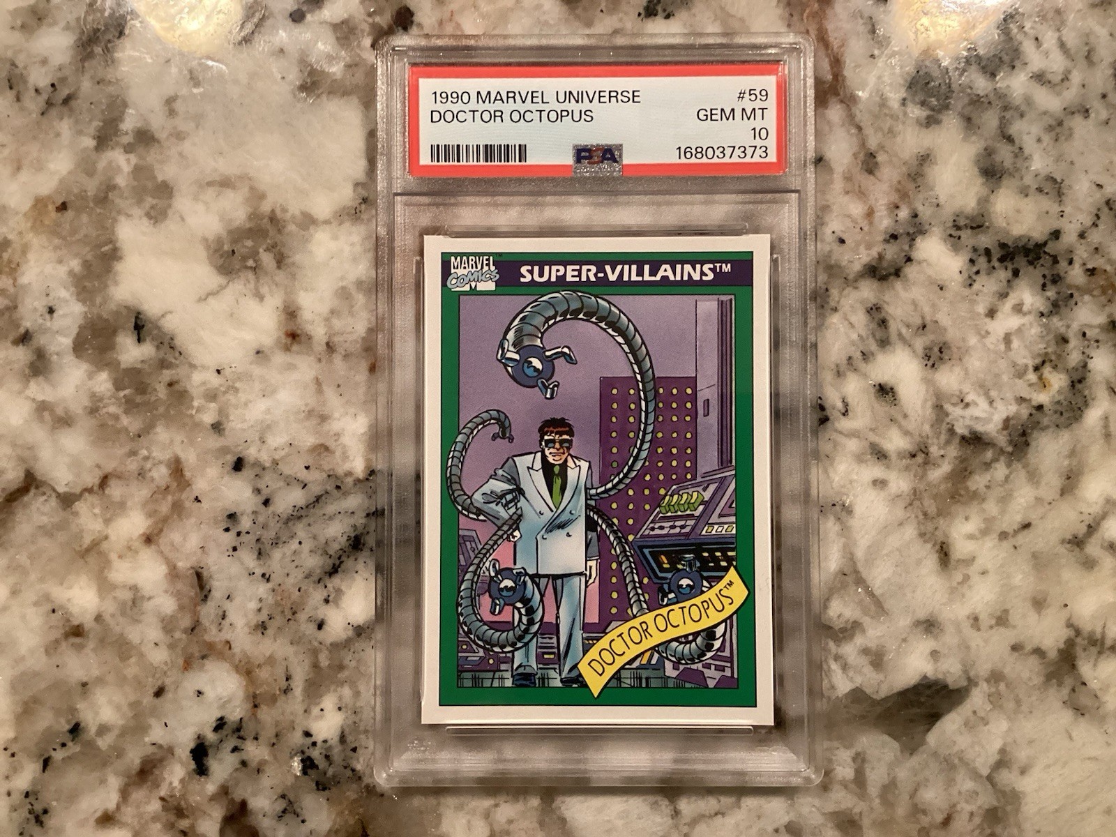 Doctor Octopus 1990 Marvel Universe #59 PSA 10 GEM MINT. Lowest PSA 10 On eBay