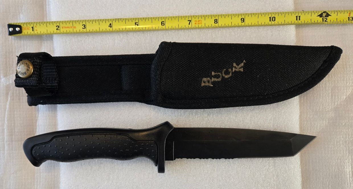 BUCK 653 Tanto Night Hawk  Knife - 11\