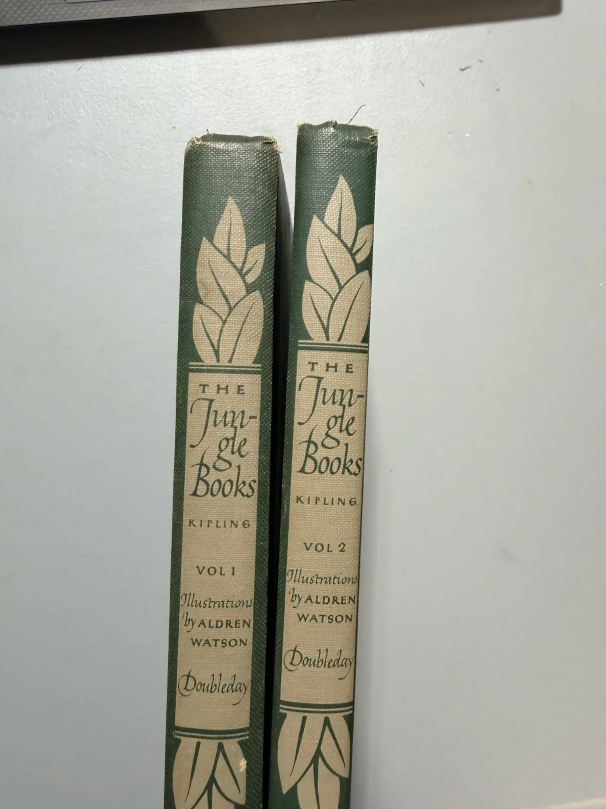 Rudyard Kipling The Jungle Books Vols 1-2 Doubleday 1948 Hardcover Aldren Watson Rudyard Kipling The Jungle Books Vols 1-2 Doubleday 1948 Hardcover Aldren Watson