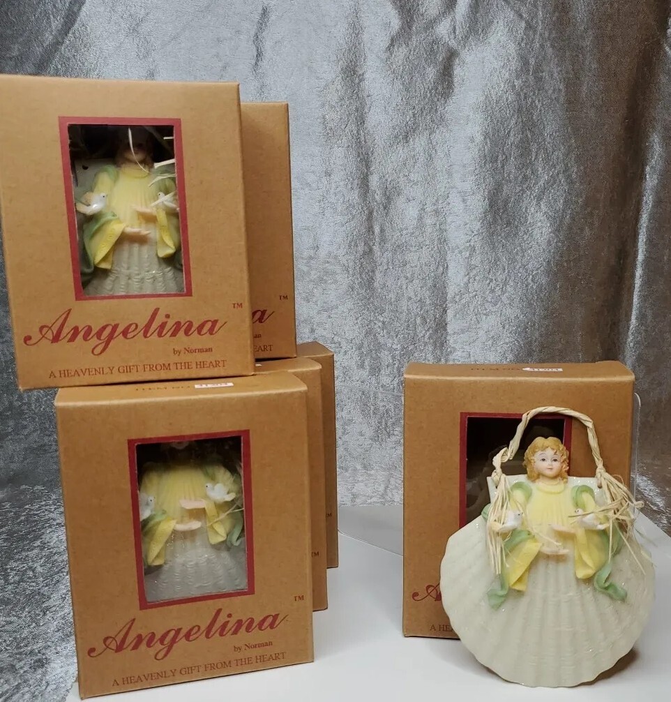 RARE Angelina by Norman HEAVENLY GIFT FROM THE HEART wall decor ornament NEW 98\'