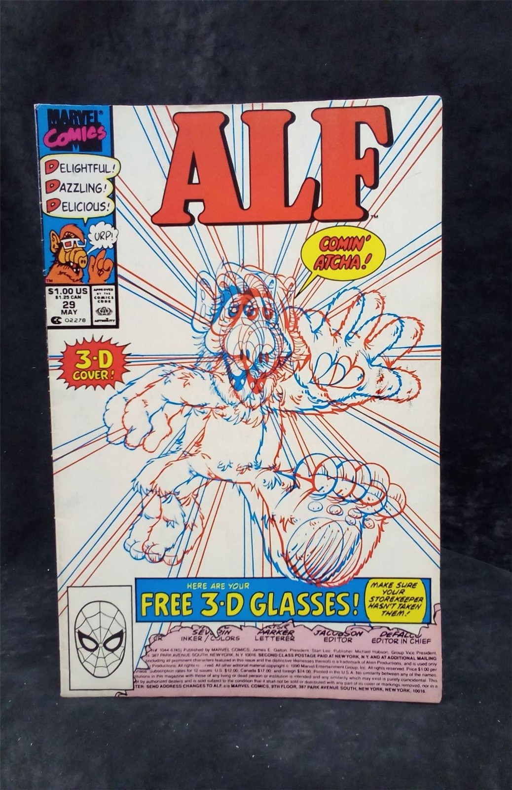 ALF #29 1990 Marvel Comics Comic Book