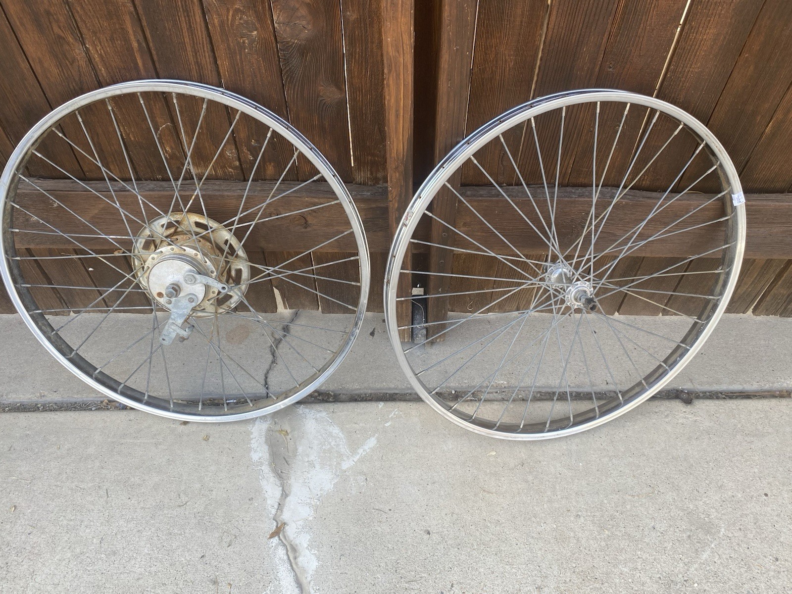 Vintage Schwinn S7 Cruiser Wheels Atom Drum 5 Speed