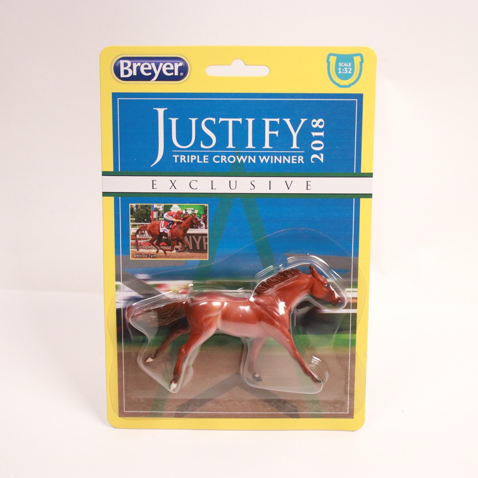 Breyer Justify 2019 Triple Crown Winner Stablemate NIP
