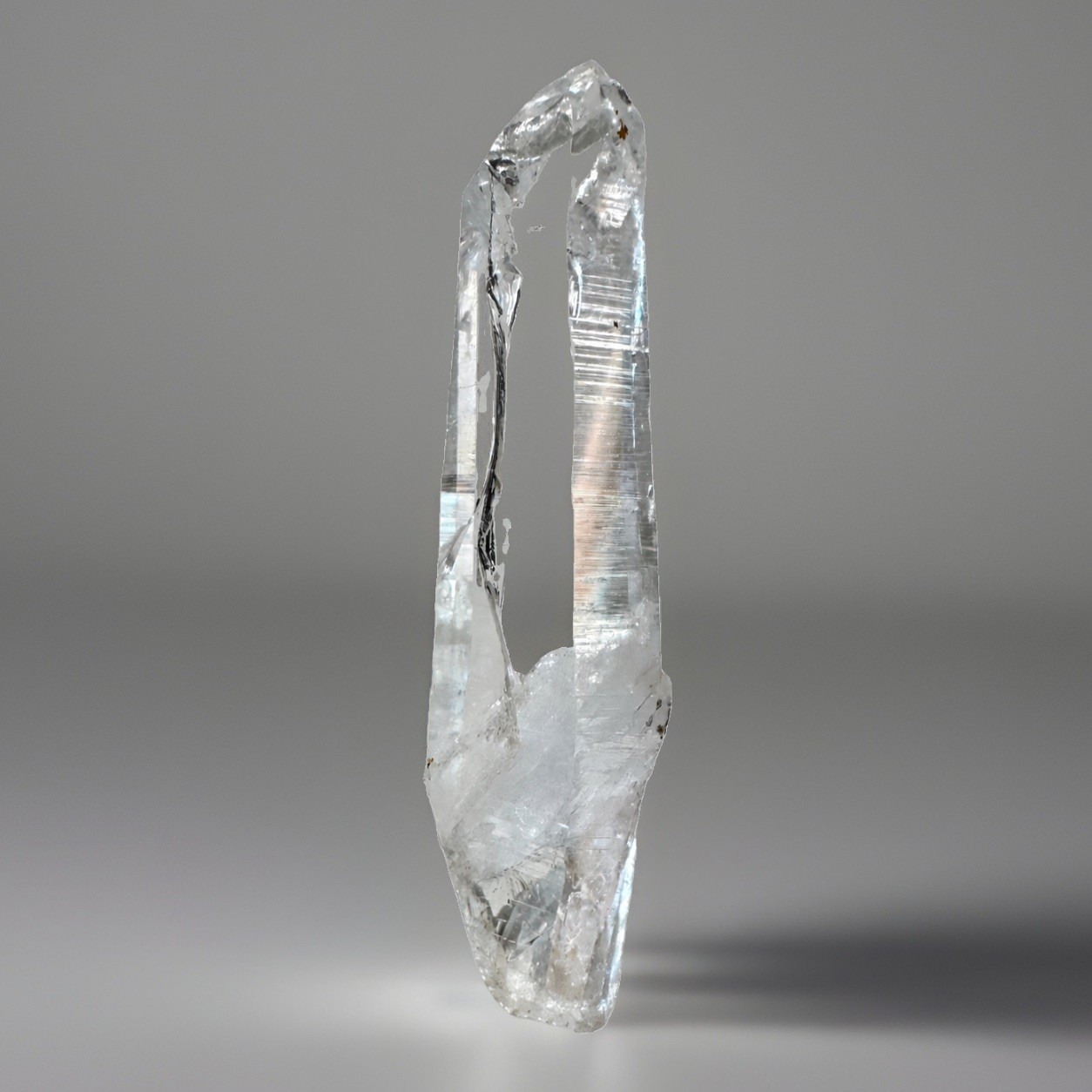 “Light Script” Colombia PB Mine Lemurian Line Akashic Prismatic Quartz Crystal