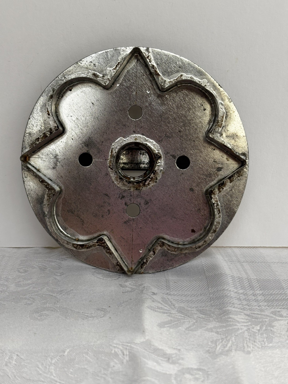 Handmade Vintage Cookie Cutter by Bill Metz Tinsmith Amana Colonies Design 1990