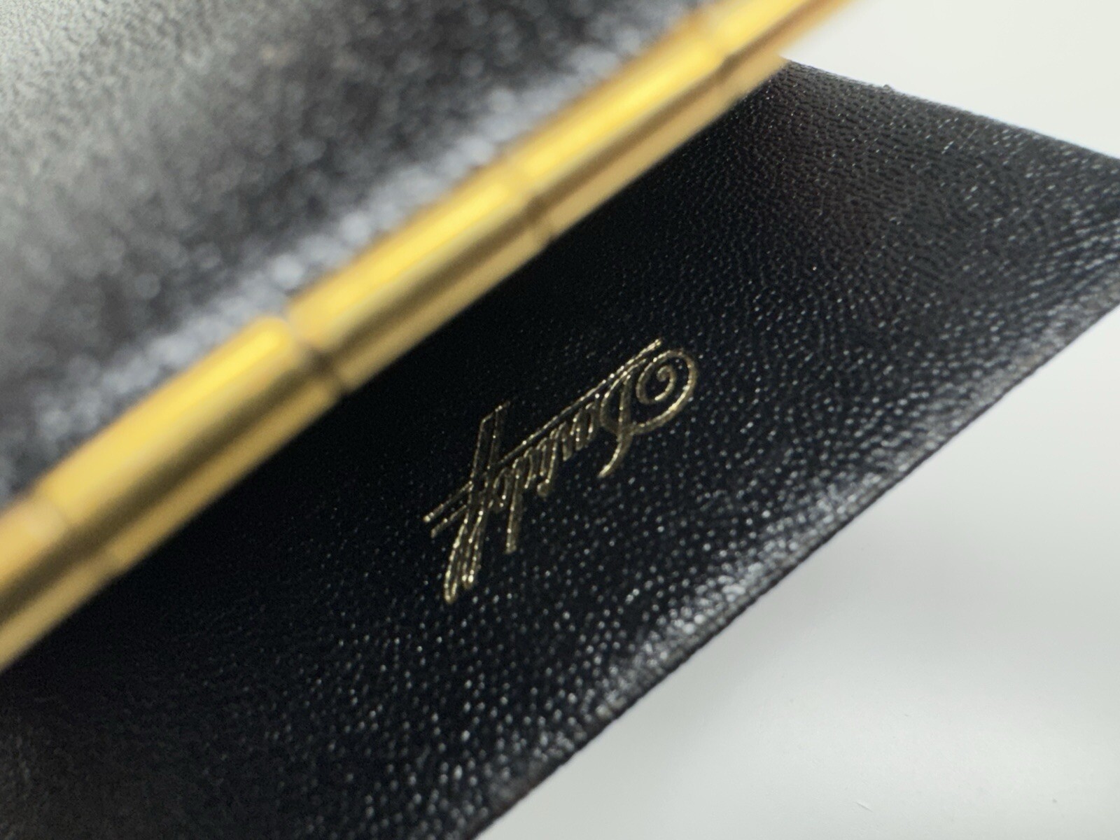 davidoff black genuine leather large  cigar case