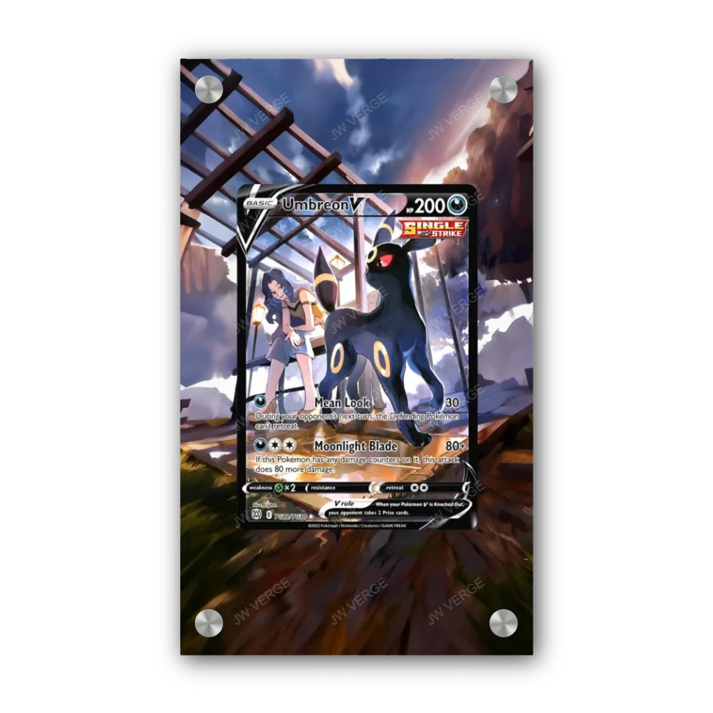 Umbreon V TG22/TG30 - Exclusive Pokémon Extended Artwork Display Case