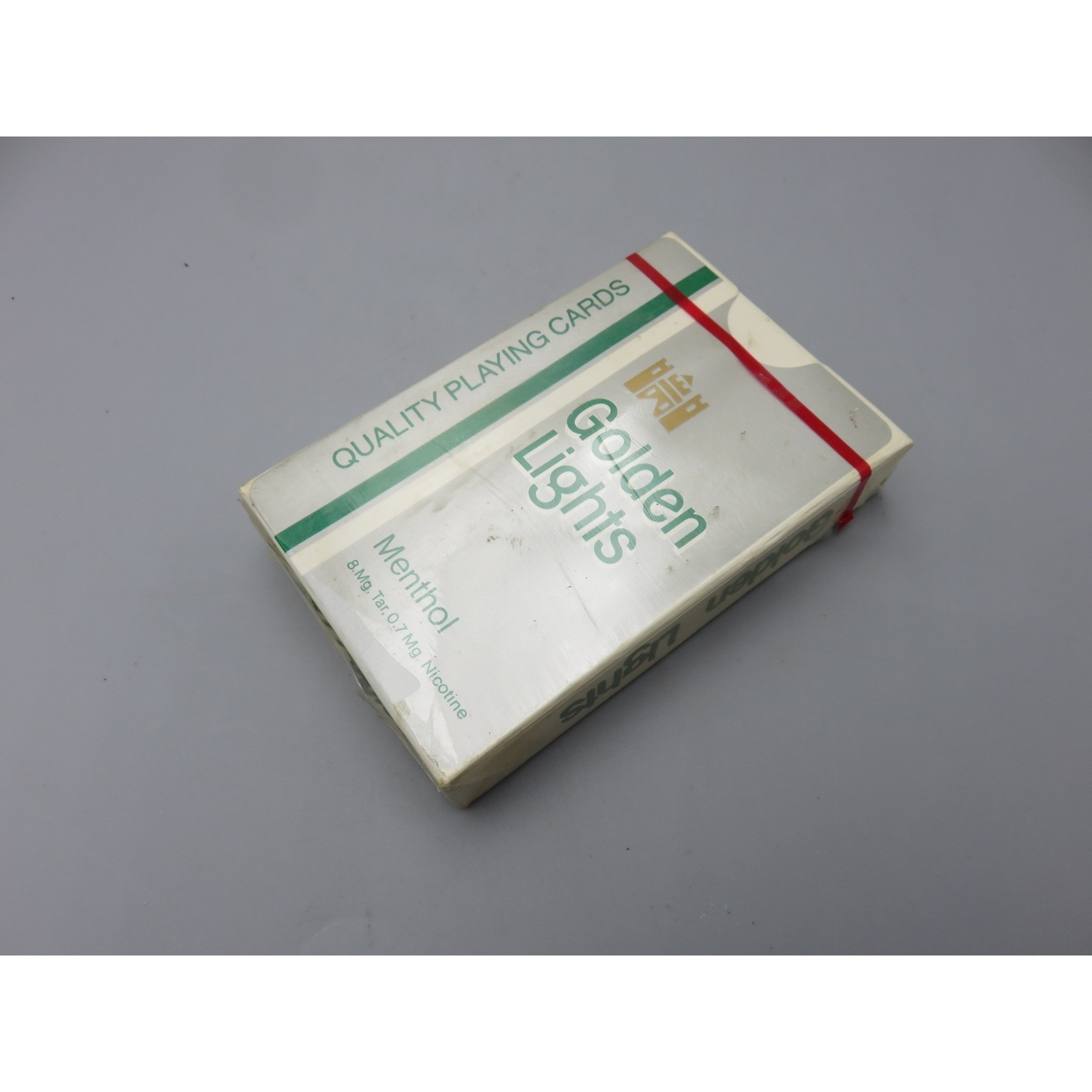 Vintage Golden Lights Menthol Playing Cards Sealed Lorillard USPC Tobacco Promo