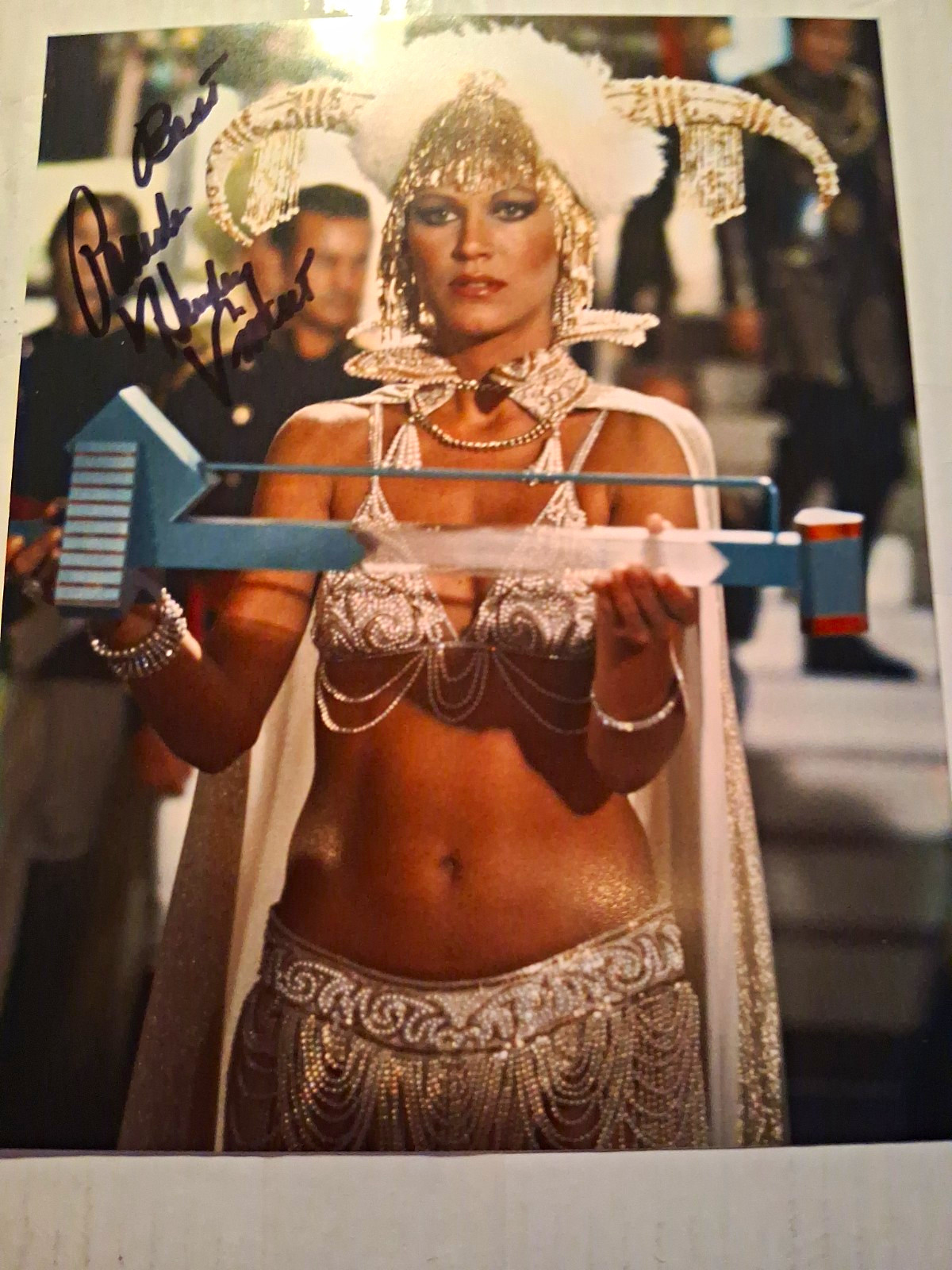 PAMELA HENSLEY/Rollerball/Buck Rogers/Doc Savage  Autographed 8x10 Photograph