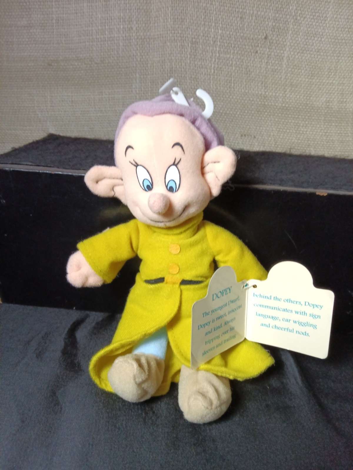 Vtg Walt Disney/Applause Snow White Dopey 7\