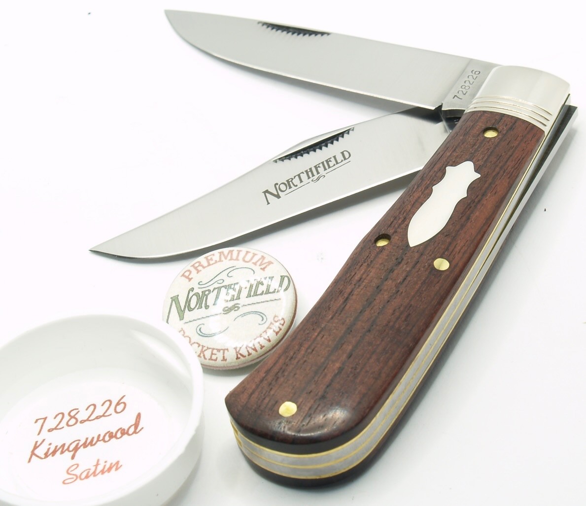 Great Eastern Northfield Kingwood French Creek Trapper Pocket Knife 728226