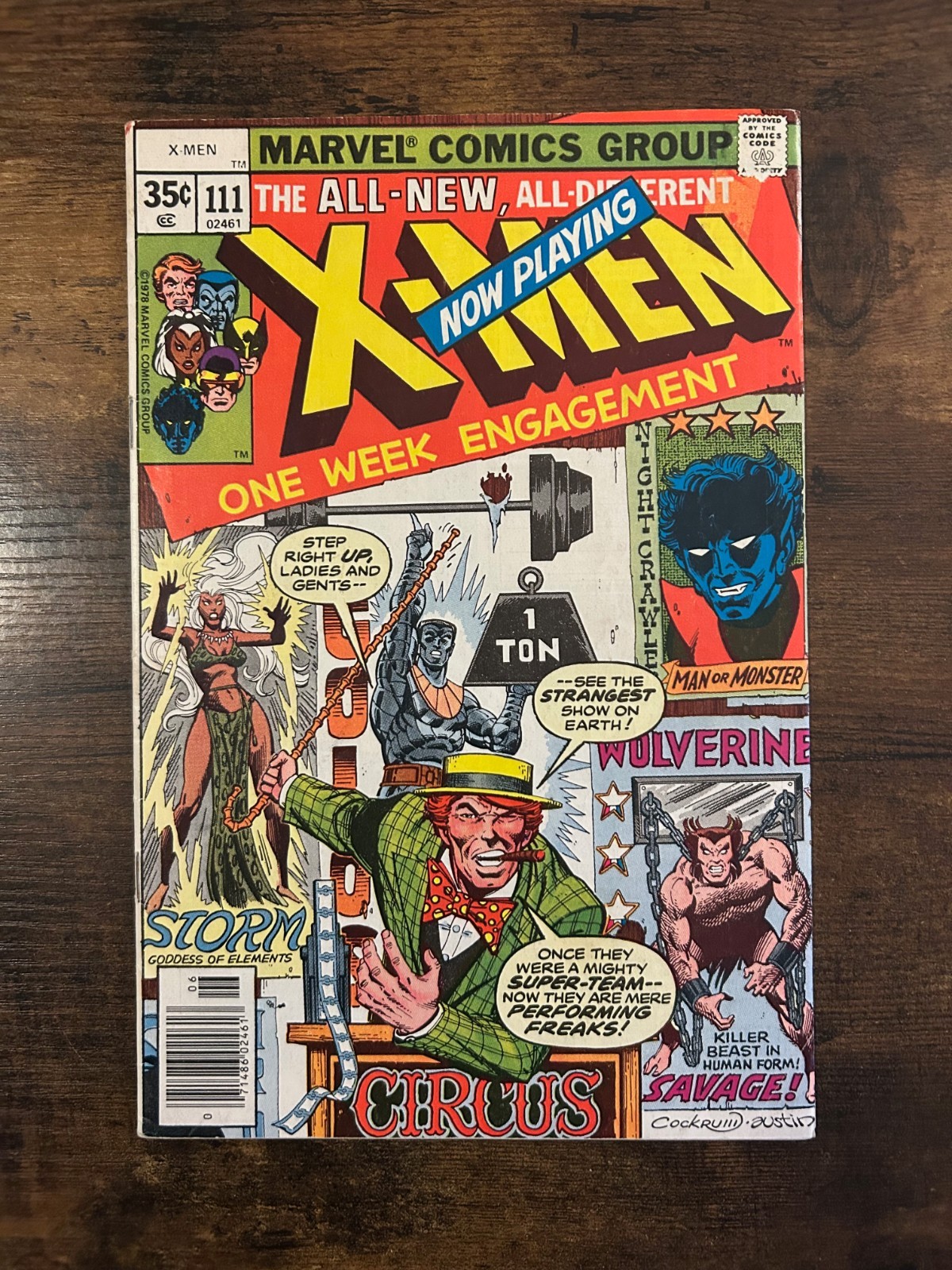 X-Men #111 Newsstand Marvel Comics (1978) 6.0 FN Mindgames Uncanny Bronze Age