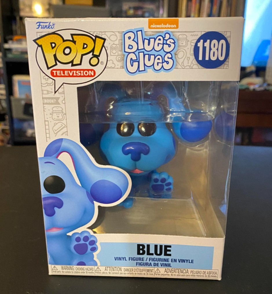 Funko Pop Television Nickelodeon Blue From Blue\'s Clues #1180 Vaulted Funko Pop Television Nickelodeon Blue From Blue\'s Clues #1180 Vaulted